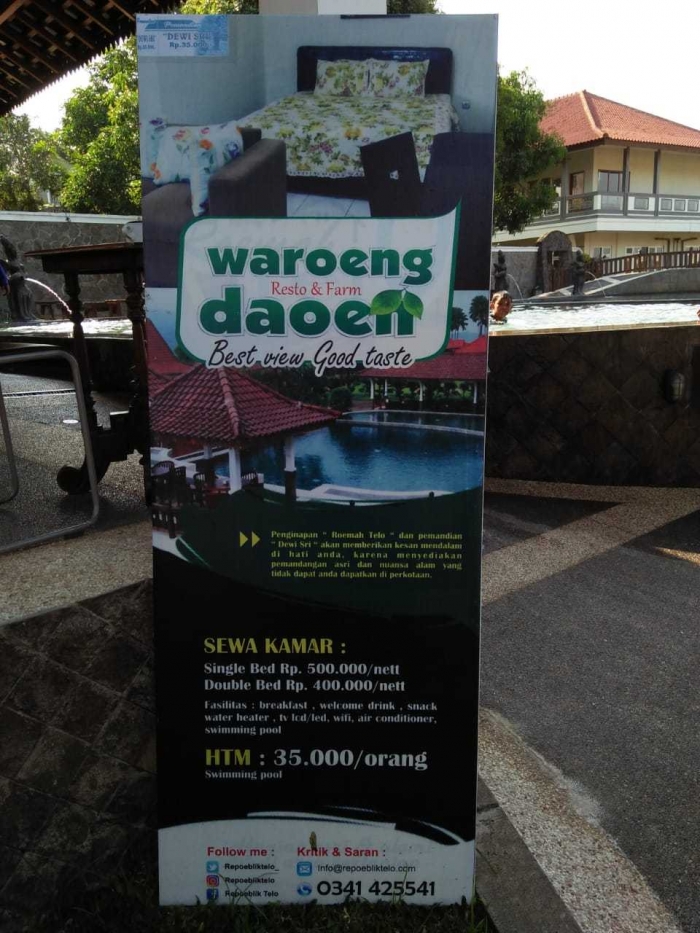 Resort Di Waroeng Daoen (dok.pribadi)