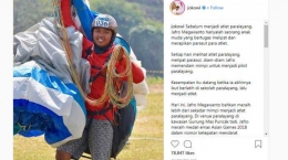 sumber : Instagram Jokowi/ jafro