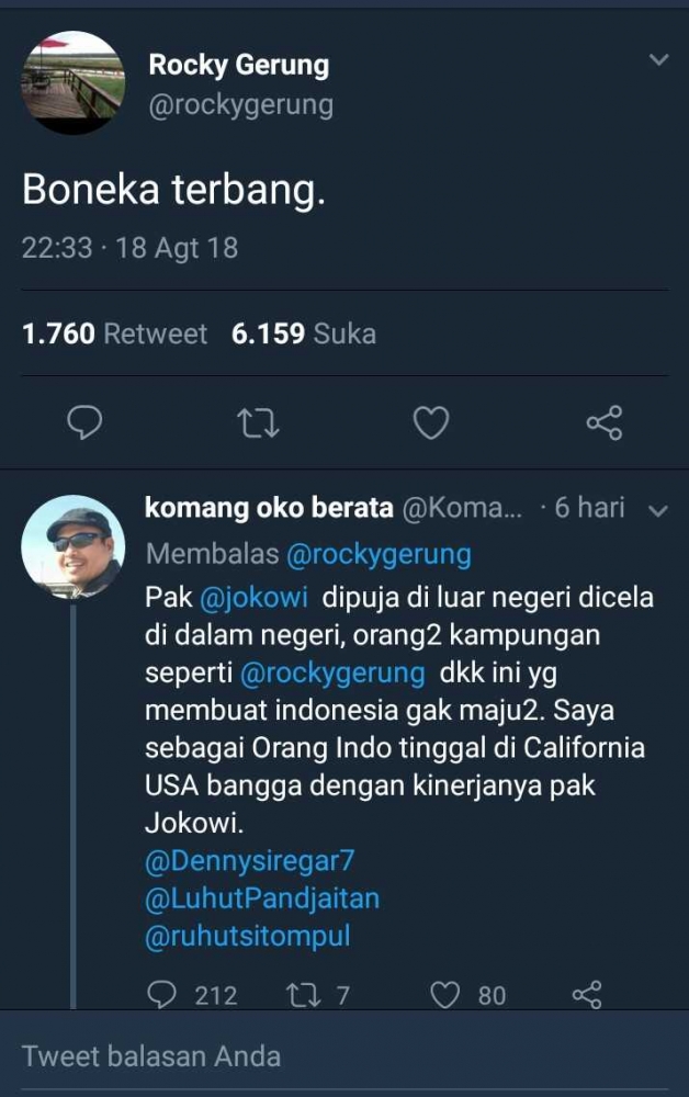 Kata Kata Mutiara Rocky Gerung Status Baper Terkini