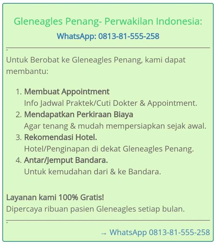Cara mudah mencari informasi pelayanan Gleneagles Penang lewat TripMedis Indonesia (dok. TripMedis)