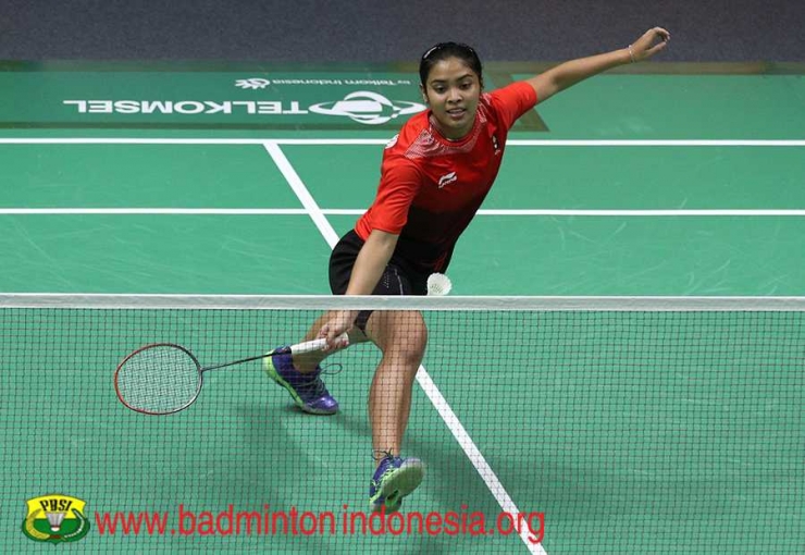 Gregoria Mariska di Asian Games 2018 (badmintonindonesia.org).