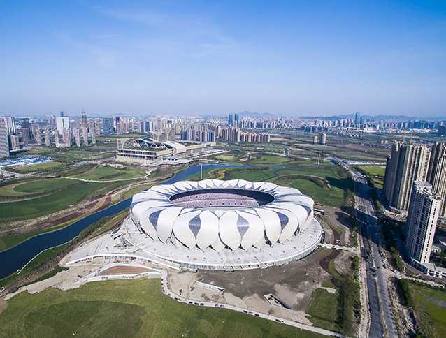 Hangzhou stadium (nbbj.com).