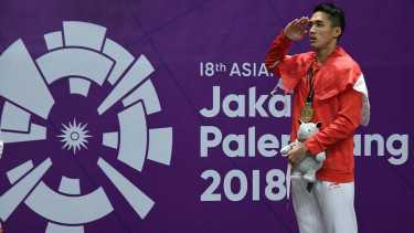 Jonathan Christie meraih emas tunggal putra Asian Games 2018 (viva.co.id)