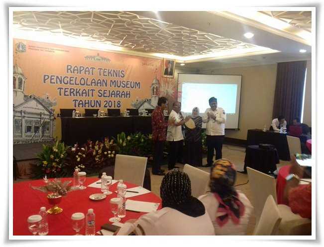 Pembukaan kegiatan oleh Plt. Kadisparbud DKI Jakarta, Asiantoro (Dokumentasi pribadi)