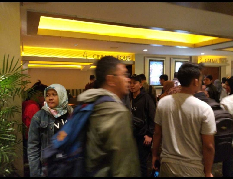 Suasana di Planet Hollywood (dok.pribadi)