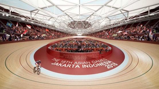 butuh biaya pemeliharaan setidaknya 20 milyar rupiah/tahun untuk Jakarta International Velodrome (twitter @COXArchitecture)