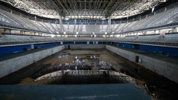 Rio Olympic Aquatic Center yang mangkrak (bbc.com)