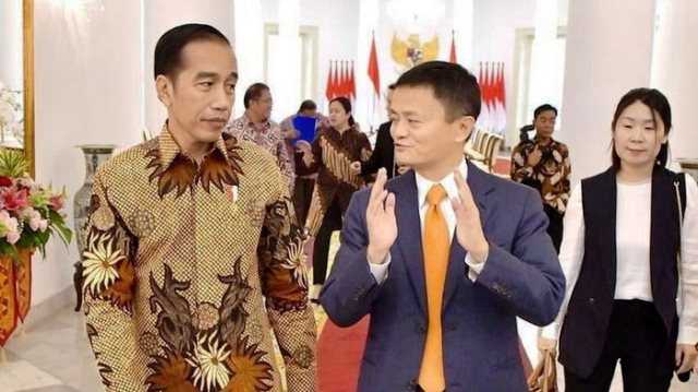 Jokowi dan Jack Ma di Istana Bogor (Tribunnews)