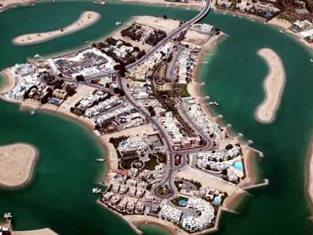 The Pearl, Pulau Reklamasi Doha (Dokpri)