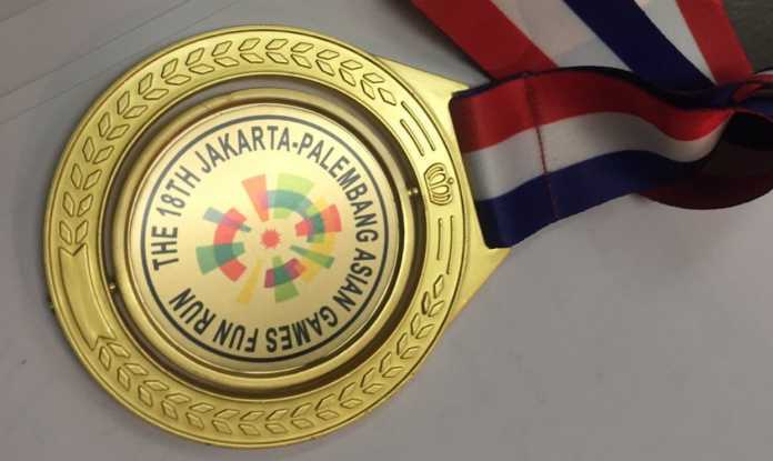 Medali emas Asian Games 2018 (gilabola.com).