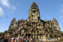 Candi Angkor Wat, (Dok. Pribadi)
