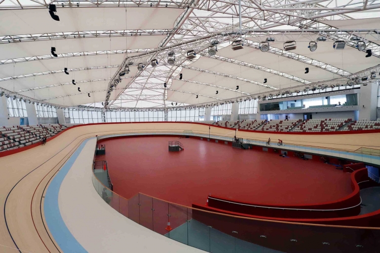 Jakarta International Velodrome di Rawamangun (Sumber: poskotanews.com)