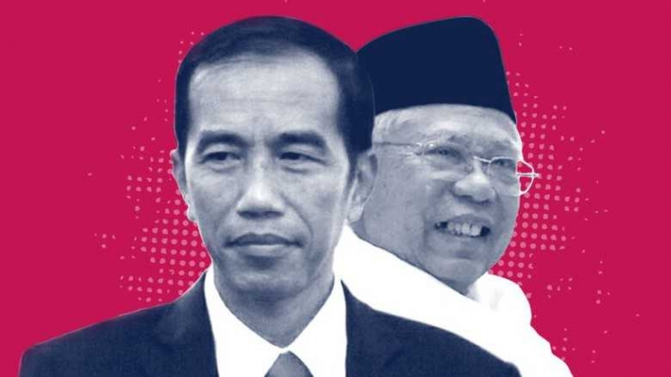 Jokowi-Ma'ruf Amin/Detik.com