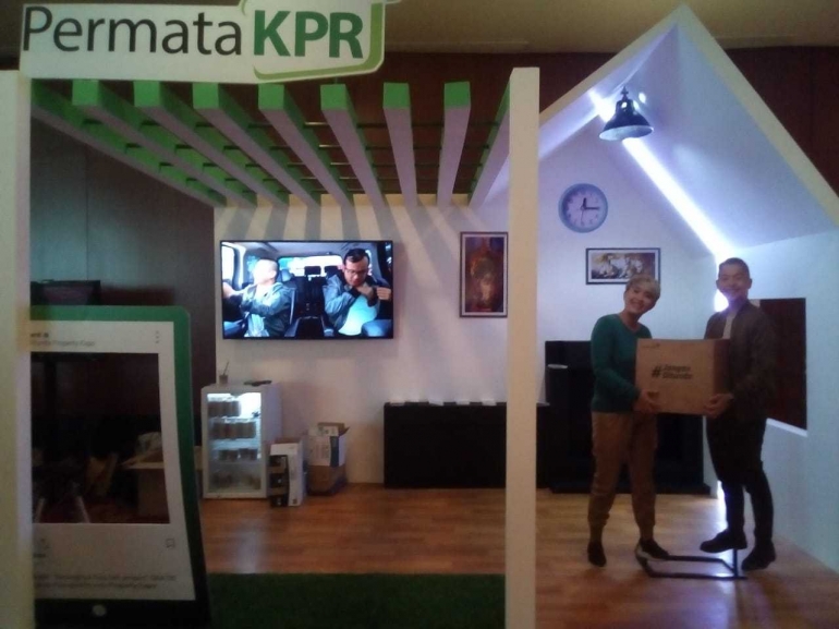 Booth PermataKPR di WealthWisdom 2018 (Foto:Prattemm)