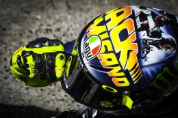helm spesial VR46 buat Misano (dok.MotoGP.com)