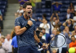 Novak Djokovic menjuarai Amerika Terbuka 2018 (Sumber : Akurat.co)