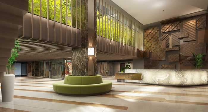 Area lobby Dhika Universe. (Dok. APP)