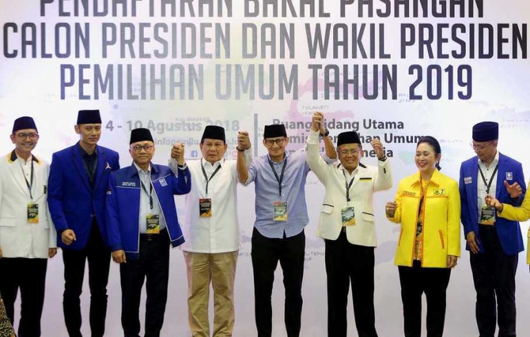 Koalisi Prabowo-Sandiaga Uno/BeritaSatu.com
