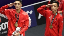 Jojo dan ginting (foto dari tribunnews)