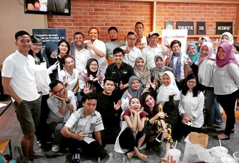 Peserta blogger gathering (dok FB ISB)