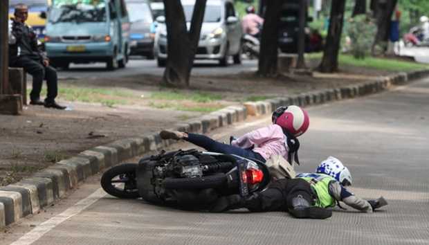 Ilustrasi Kecelakaan AKibat Kabur Dari Razia Polisi | gambar: tempo.co