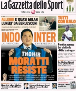 Konglomerat Indonesia Erick Thohir di koran Italia/Tempo.co