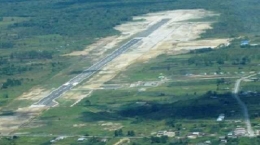 Landasan pacu Bandara Silangit / Dokumentasi Google