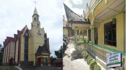 Rumah Ibadah di Siborong-borong / Dokumentasi Google