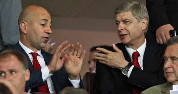 Ivan Gazidis dan Wenger I Gambar : Vavel.com