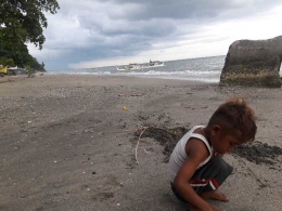 Pantai Lovra Halmahera Utara ( Foto: Kompasianer/Leonardo TSS)