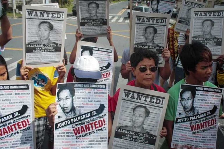 Tekanan massa memiliki andil penyelesaian kasus pelanggaran hak asasi mausia ini. Photo: ABS-CBN News