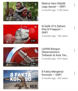 Salah satu konten dari Channel Good News From Indonesia
