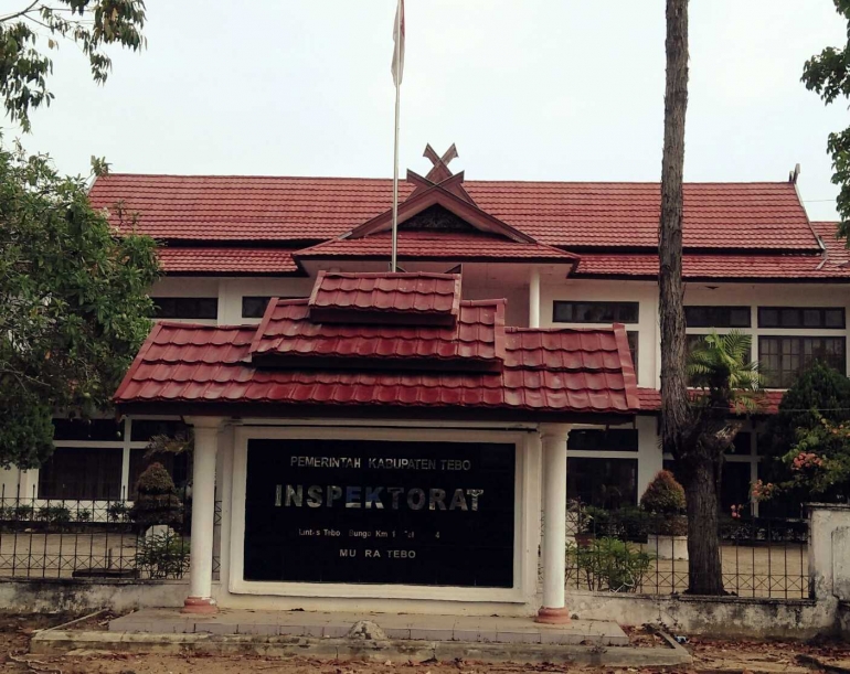 Kantor Inspektorat kabupaten Tebo/dok pribadi