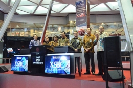 Peluncuran Produk Reksa Dana Indeks ETF IDX 30 dengan kode XSBC di Hall Utama BEI Jakarta
