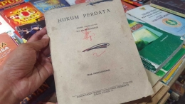 Buku perkuliahan Hukum Perdata tahun 1957/1958 (dok. pri).