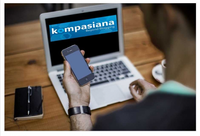 Deskripsi : Beyond Blogging 'Kompasiana' I Sumber Foto :Olah digital Pixabay & Kompasiana