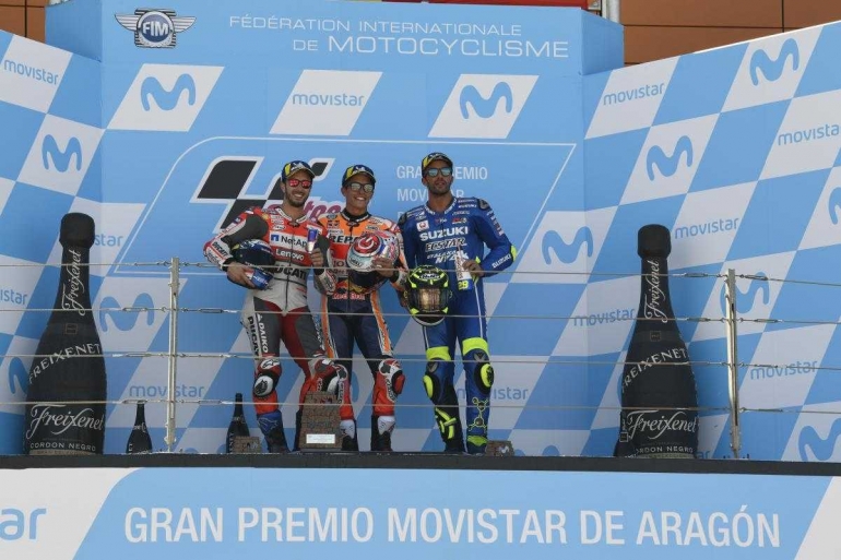 yang happy di podium Aragon (dok.motogp.com)