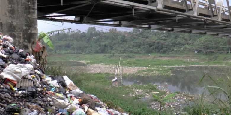 sungai citarum/kompas.com