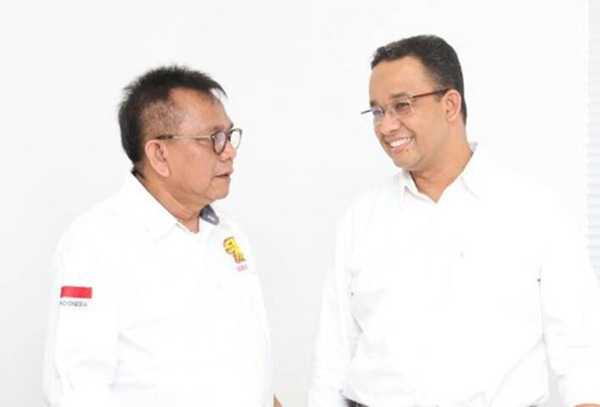 M Taufik dan Anies Baswedan/Merdeka.com