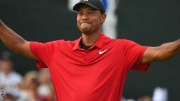 Tiger Woods telah bangkit. Photo: Reuters