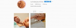 @surinalacjarumilind, akun Instagram anak Chicco dan Putri Marino