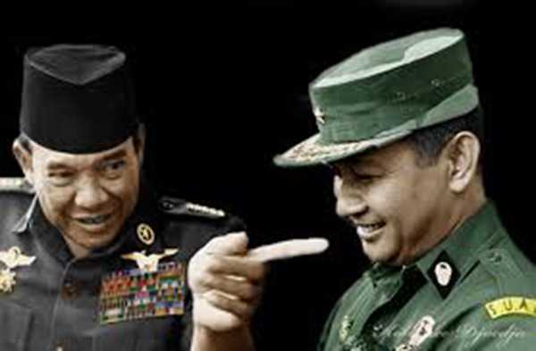 Sukarno dan Suharto/Gardanasional.id