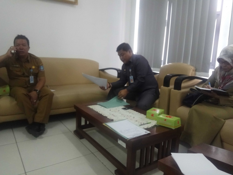 Rapat persiapan pelantikan bupati Bangka di kantor Gubernur Kepulauan Bangka Belitung (dok pri)