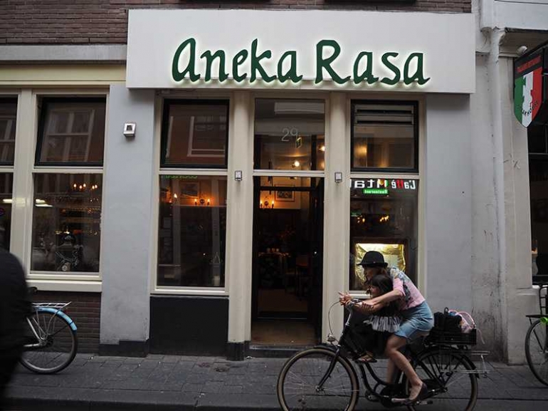 Restaurant Aneka Rasa di Warmoesstraat Amsterdam, dokpri.
