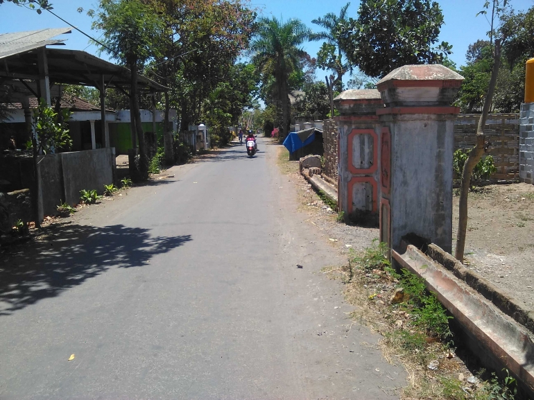 Jalanan desa (tglreja.rejotangan tulungagungjawatimur.indonesia)masbhay.27sept2018.11.44 wib.