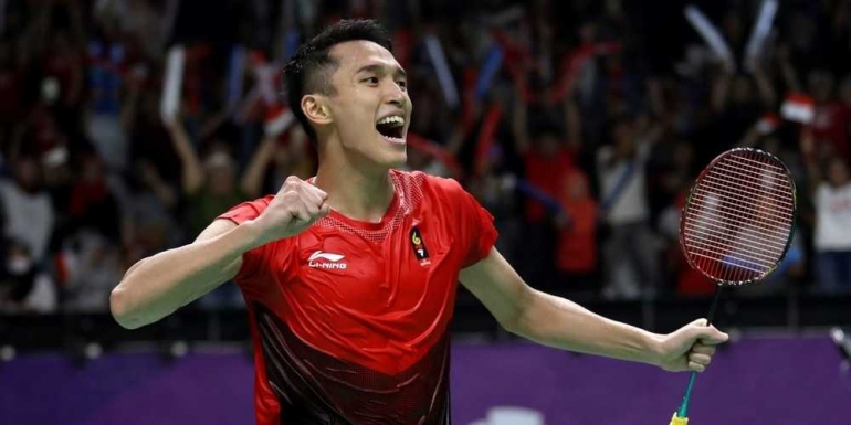 Jonatan Christie, lolos ke perempat final Korea Open 2018/Foto: herworld.co.id