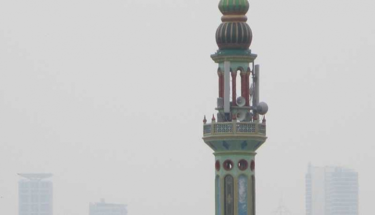 menara dan toa masjid al ikhlas/dok pribadi