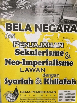 Poster ajakan bela negara/GemaPembebasan.or.id