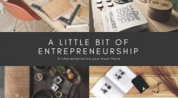A Little Bit of Entrepreneurship