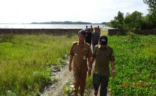 Verifikasi Progress Tindaklanjut Kasus Penimbunan Laut di Kabupaten Pinrang (dokpri/Gakkum)